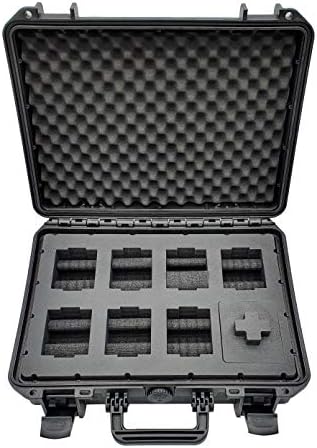 mc-cases® - Watch Case - Transport Hard Case for up to 8 Watches - Travel Case - Waterproof - Lockable - Perfect for Travel and Storage - Extreme Protection - Made in Germany