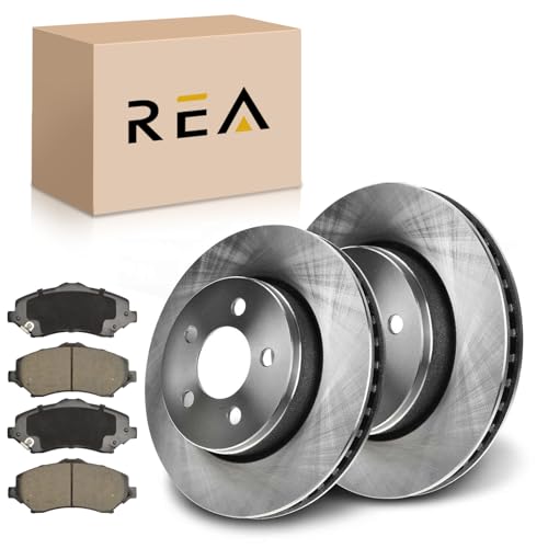 Front Brake Kit 6PCS Compatible with 2008-2012 Jeep Liberty |