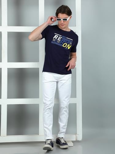 Image of Dollar Pack of 1 Cotton Printed Men Tshirt