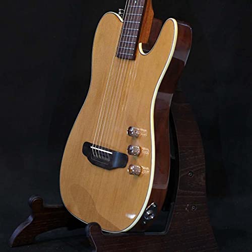 KEPOHK Guitare classique silencieuse à corps mince 39 pouces 22 frettes en bois massif table en cèdre rouge Okoumé dos… - Les Beatles, Paul McCartney, John Lennon, RIngo Starr, George Harrison KEPOHK Guitare classique silencieuse à corps mince 39 pouces 22 frettes en bois massif table en cèdre rouge Okoumé dos… – Image 4