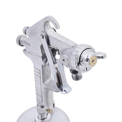 ORAZIO Air Paint Spray Gun, 1000ml Capacity 1.5mm Nozzle Professional Heavy Duty High Pressure Large Volume Suction Feed Cars Trucks Furniture Painting Gun 221274 - Image 3