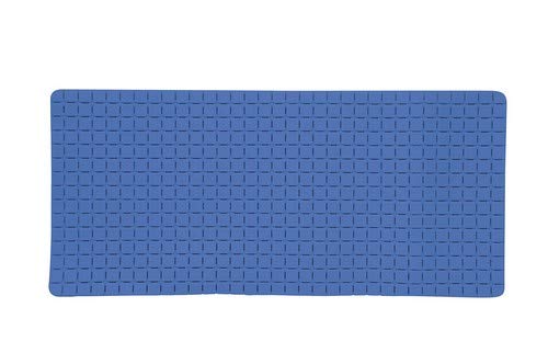 Bath mat "Quadro Premium" 36x76cm dark blue, 36 x 36 cm (Rectangular) - Image 2