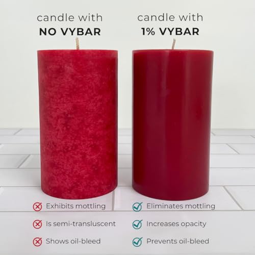 DCS - Candle Making additive 1 LB (16 OZ) - Great for Soy and Paraffin Candle Crafts - Vybar/PB103