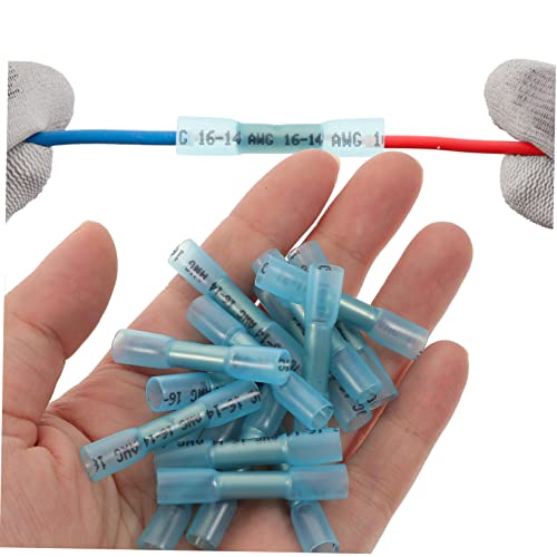 Connecteurs fils étanches cuivre gaine thermorétractable connexion isolée 200 u