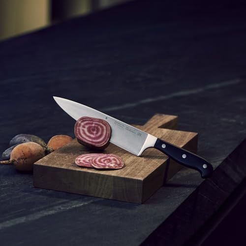 Foto von WMF Spitzenklasse Plus Kochmesser 30 cm, Made in Germany, Messer geschmiedet, Küchenmesser. Performance Cut, Spezialklingenstahl, Klinge 15 cm