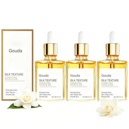 Gouda Silk Body Oil, Body Oil Perfume for Women, For Smooth and Hydrated Skin, Refreshing Non-greasy, Face and Body Essence Oil, Infused with Shea Butter, Coconut Oil (3)