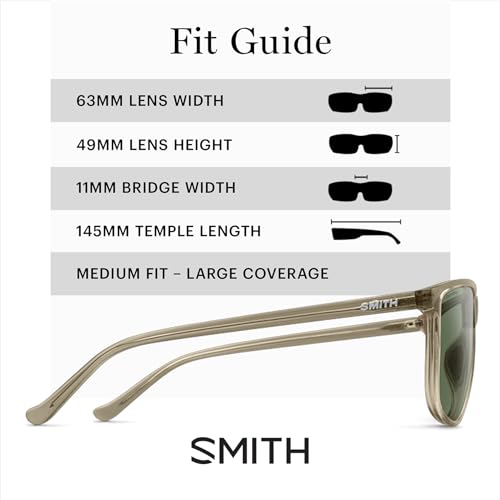 Image of SMITH Optics Mono Lake Sunglasses - Polarized Performance Sports Active Sunglasses for Running or Everyday - For Men & Women