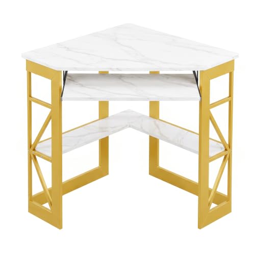 VECELO 41-Inch Corner Desk