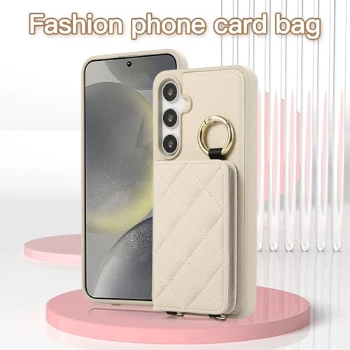 Coque Galaxy S25 Plus ultra fine blanche idéale pour les retouches maquillage en déplacement