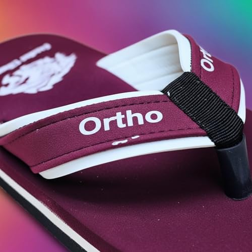 Image of Ortho Comfort Flip Flops, Multi Colour Combination, Comfortable Stylish Casual Boys Slipper | 2-10 Years. (Refer size chart in images)