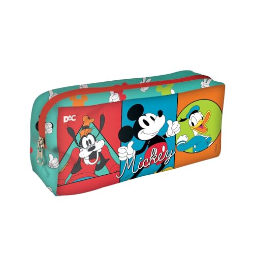 DAC - Estojo Simples com 1 Zíper em Tecido - Mickey