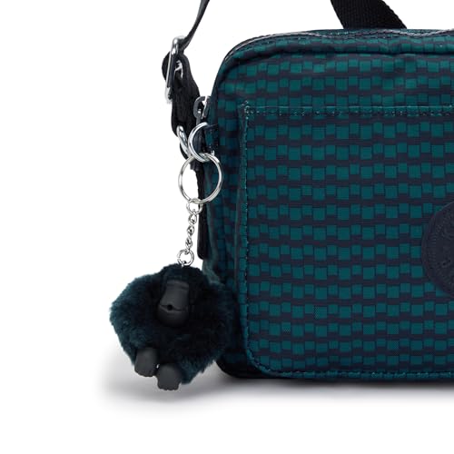 Image of Kipling Women's Abanu Medium Crossbody Bag, Lightweight, Adjustable Nylon Waist Pack with Multi-Compartment Zip Pockets