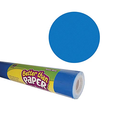(incomplete pack of 3)Teacher Created Resources Better Than Paper® Bulletin Board Roll, 4' x 12', Royal Blue, 4 Rolls