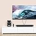 dodocool Sound Bar, 2.1 Channel Soundbar System with Wired and Wireless Subwoofer, LED Display, USB/SD Reader, FM Radio, Remote Control for TV/Phone/PC