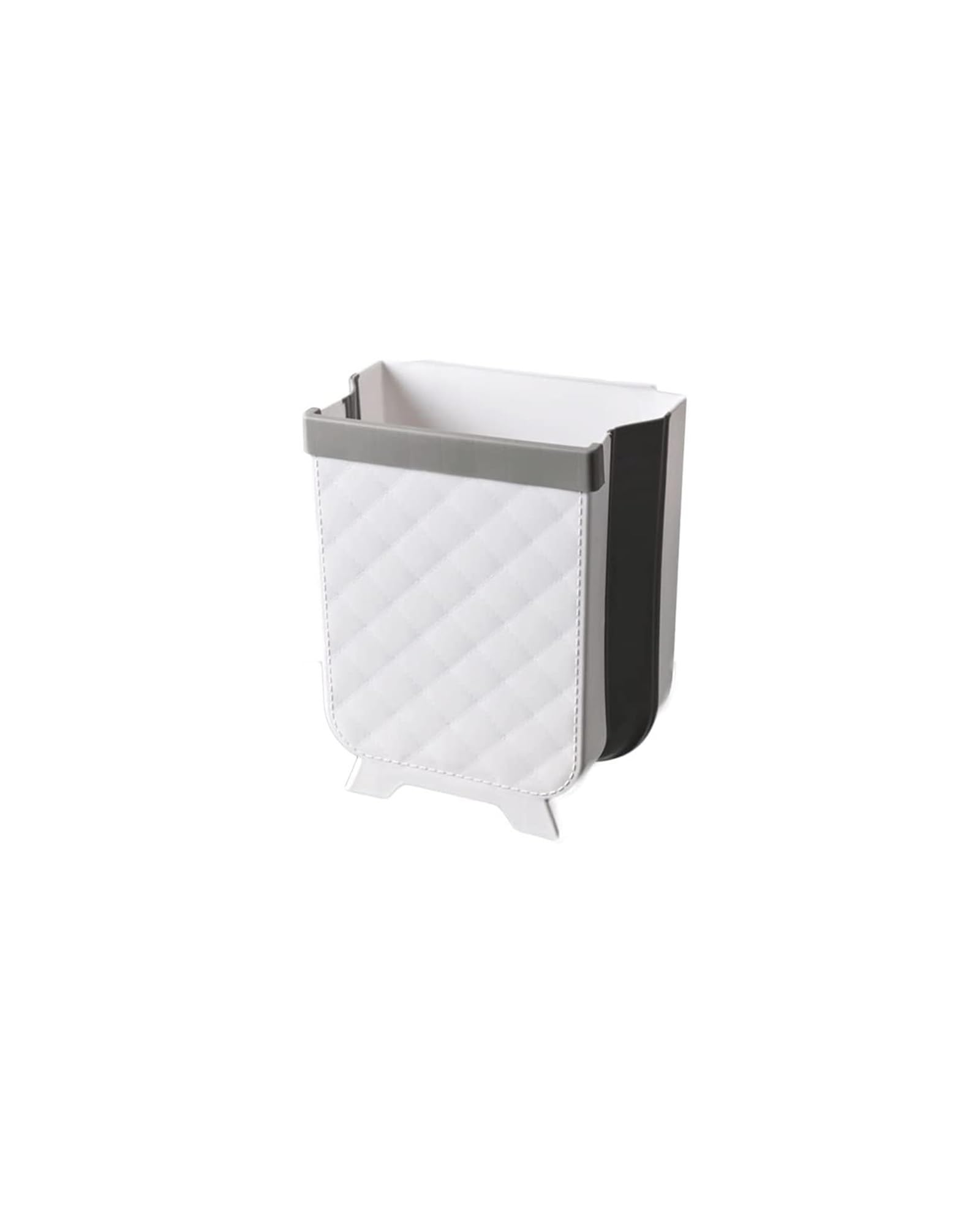 Küchenabfalleimer Hängender Mülleimer, zusammenklappbarer Mülleimer for die Küchenschranktür im Schrank, Mülleimer unter der Waschbeckentür Mülleimer(Grey)