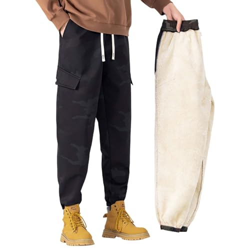 Pantalon cargo en coton léger pour homme avec ceinture en tissu de style treillis militaire
