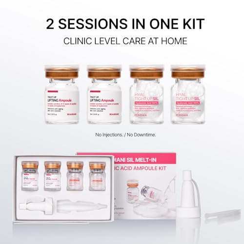BEAUDIANI Sil Melt-In Hyaluronic Serum & Ampoule Kit, 2 Session Intensive Hydration Program Korean Skincare Melt-In Hyaluronic Thread Serum - Image 9