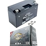 メガパワー バイクバッテリー シグナスX / XC125 型式/EBJ-SE44J MT7B-4 密閉式