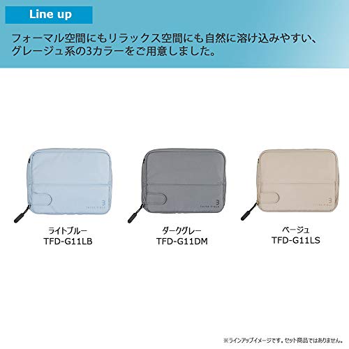 KOKUYO（コクヨ）『バッグインバッグ立てるポーチTHIRDFIELD』