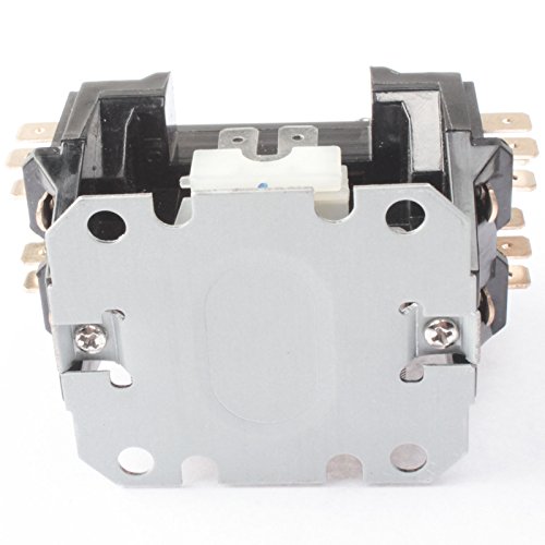Image of Holdwell SA-1.5P-30A-120V 1.5 Pole Normally Open Double Make with shunt 30 Amp 40 Amp 120V Coil Definite Purpose Air Conditioner Contactor