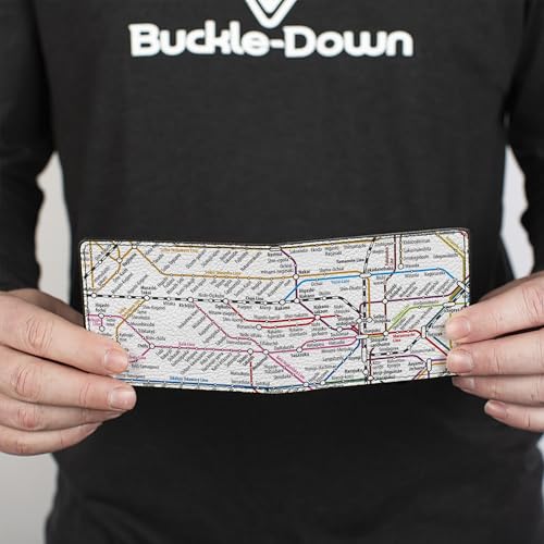 Buckle-Down Wallet, Bifold, 100 Dollar Bill Series 2009, Vegan Leather4