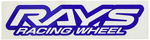 yRAYS(CY)z RAYS racingLOGO XebJ[ W140mm kL BL(u[) No.22 74040200010BL