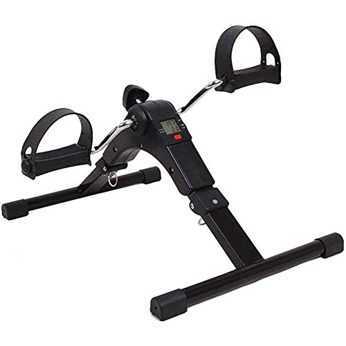 Image of Pedal Exercisers Mini Exercise Bike Foot Pedal Exerciser Foldable with Electronic LCD Display Fit Arm and Leg Body Portable Exercise Indoor Fitness Bicycle