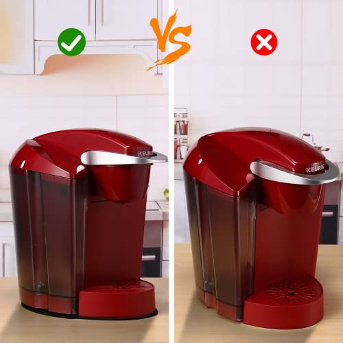 Image of Coffee Maker Mover for Keurig K-Classic, Slide Mat Sliding Mats Coffee Maker Mover Mixer Slider for Keurig Single Serve K-Cup Pod Coffee Brewer (Black)