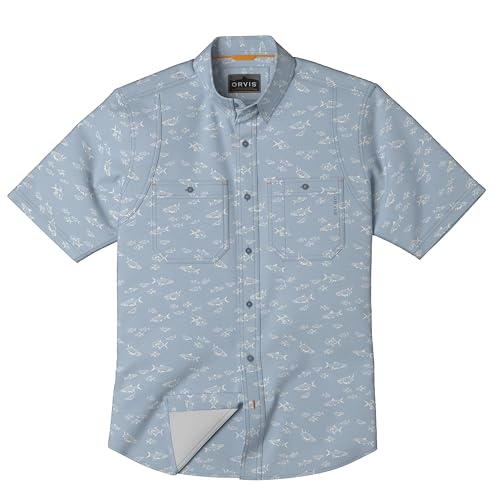 Orvis Tech Chambray Short-Sleeve Work Shirt