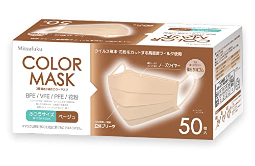 [Bitoway] �r�g�E�R�[�|���[�V���� ���F�}�X�N �J���[�}�X�N �s�D�z�}�X�N 50������ �ӂ��T�C�Y (�x�[�W��)