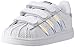 adidas Superstar CF I, Chaussures de Gymnastique Garçon Unisex Kinder, Blanc (FTWR White/FTWR White/Metallic Silver-SLD), 25.5 EU