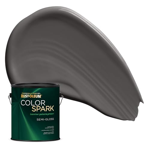 Image of Rust-Oleum Color Spark Interior Paint and Primer in One, Semi-Gloss, Vortex, 1 Gallon