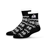 For Bare Feet NHL COLORADO AVALANCHE Snowflake Lane Cozy Cabin Sock Team Color OSFM