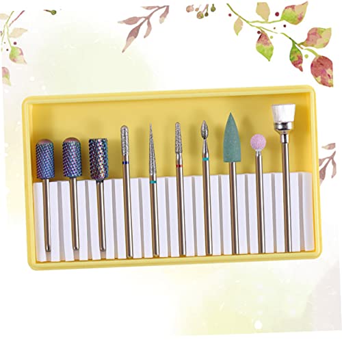 Têtes de ponceuse pour manucure Mipcase kit complet art des ongles - 6