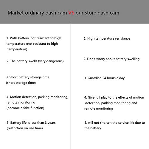 Dash Cam, Center Console Driving Recorder, 10 Inch Streaming Media 170° Dual Dash Cam, Hd Night Vision, ADAS - Image 9