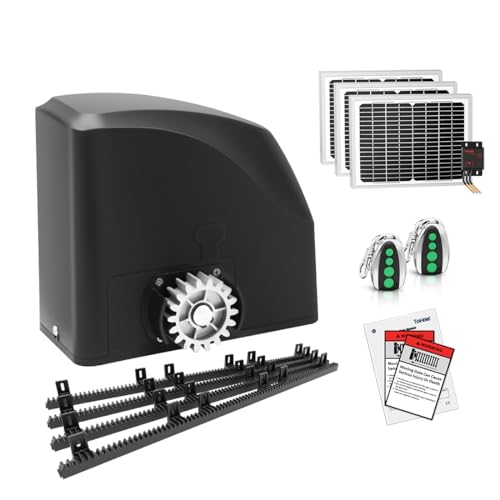 Topens DKR500ST Solar Sliding Gate Opener Rack Drive Automatic Gate Motor cover