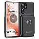 NEWDERY Akkuhülle für Samsung Galaxy S22 Ultra 10000 mAh Ladehülle, wiederaufladbar Ladegerät, tragbares Powerbank Backup-Ladegerät für Samsung Galaxy S22 Ultra Schwarz