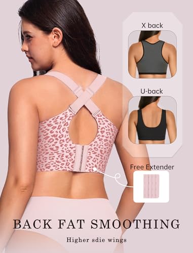 Image of OEAK Womens Wireless Jelly Bras Plus Size Support Push Up Comfortable Bra | no underwire,full coverage,for large breast,minimizer bra,seamless,tshirt bras,everyday bra