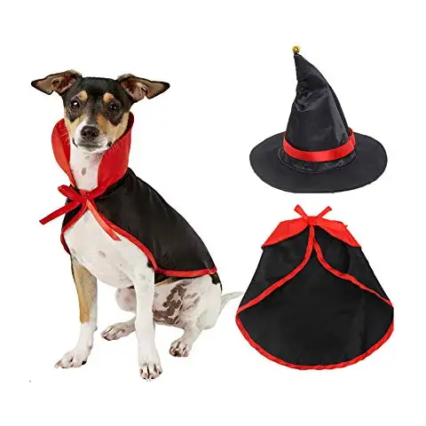 Proumhang 2 Piezas Capa de Halloween para mascotas Cover