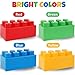 Liberty Imports 24 PCS Giant Building Blocks Starter Set for Toddlers, Plastic Large Building Blocks for Kids Creative Play, Big Stacking Bricks for Children, Kids (Primary Colors)