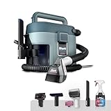 Shark EveryMess Ultra-Powerful 3-in-1 Wet Vac, Dry Vac, & Stain Eliminator with StainForce Technology, Perfect for Homes, Pets, and Cars, 3 Accessories and Cleaning Solution, Gray, VX101