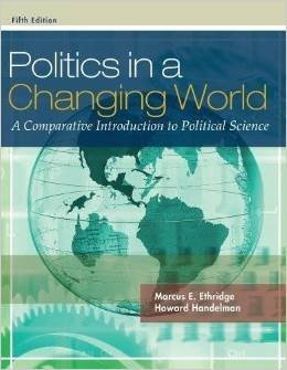 Paperback Politics in a Changing World: A Comparative Introduction to Political Science (Instructor's Edition) Book
