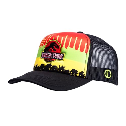 Odd Sox, Jurassic Jungle Explorer Unisex Adjustable Universal Movie Trucker Hat