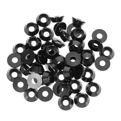OKUMEYR Gasket Model Aircraft Accessories 50pcs Conical Washer M5 Anodized Aluminum