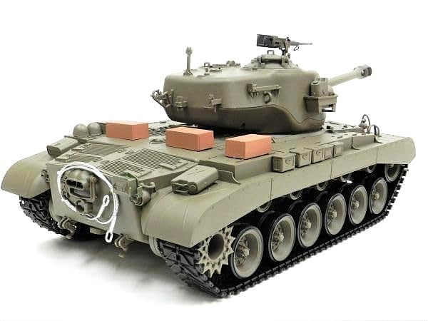 Amazon.co.jp: ヘンロン 7.0 ver 2.4GHz 1/16 戦車ラジコン M26