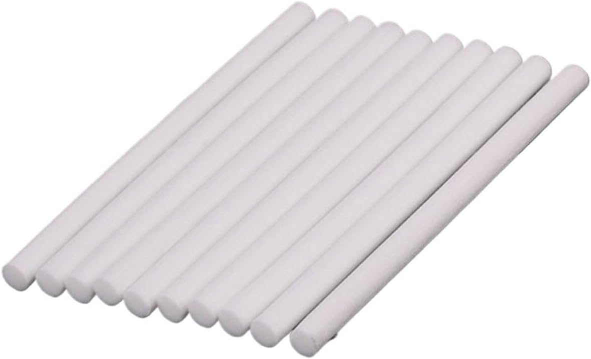 10 Pieces 8 * 150mm Humidifiers Filters Cotton Swab for USB Air Ultrasonic Humidifier Aroma Diffuser Replace Parts Can Be Cut