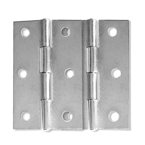 10 pcs en acier inoxydable meubles de maison matériel Charnière de porte Long 55 mm x 34 mm – vue 5