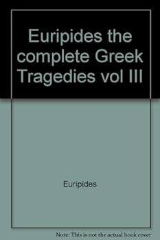 Unknown Binding Euripides the complete Greek Tragedies vol III Book