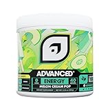 Advanced Energy Boosting Formula with Electrolytes for Hydration - L-Theanine to Combat Jitters Sugar Free & Keto Friendly No Maltodextrin (40 Servings) (Melon Cream Pop)