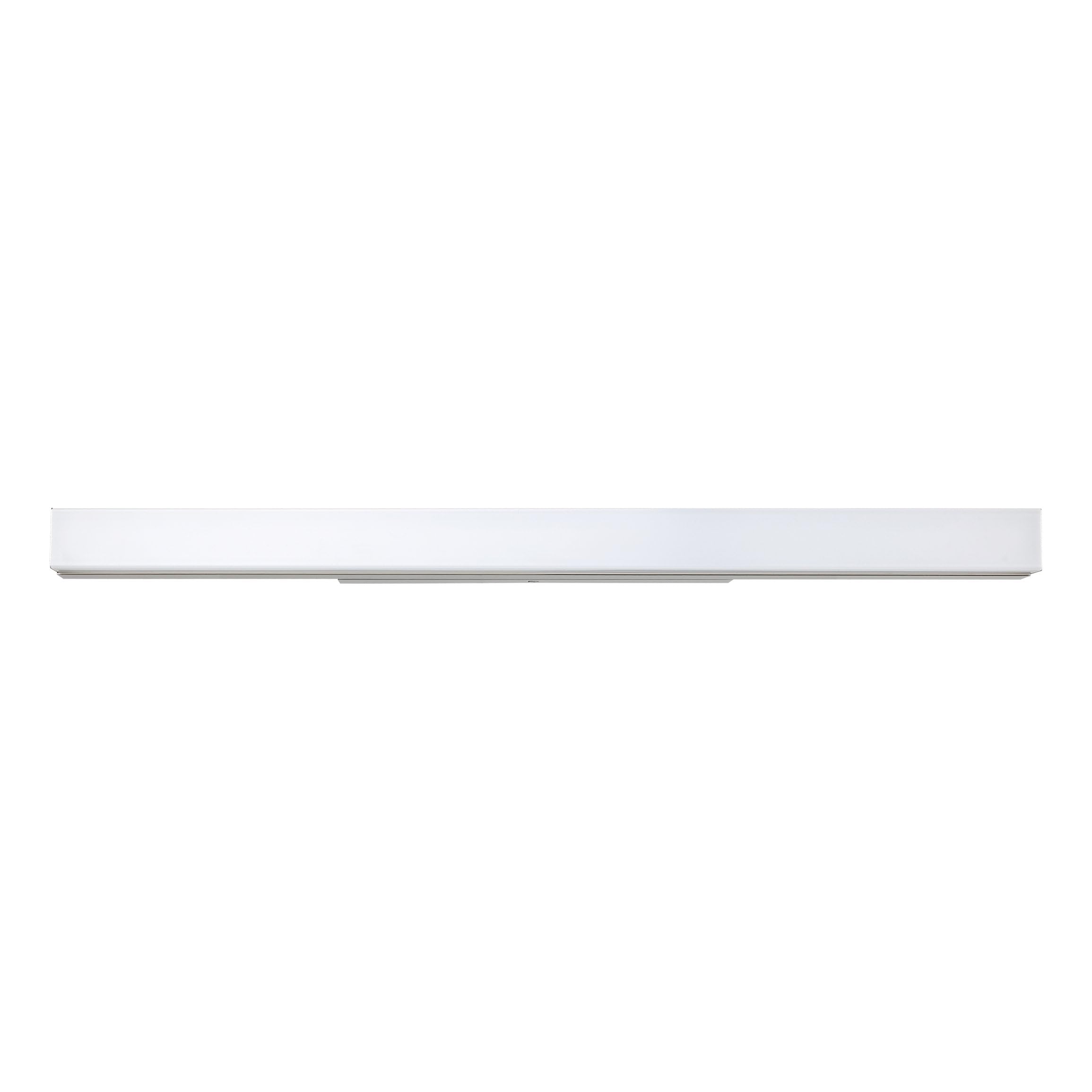 EGLO LED Wandlampe Torreta, Spiegelleuchte Wandleuchte | Bad aus Metall und Glas, Badezimmer Lampe in Nickel-Matt, Weiß, LED Feuchtraumleuchte neutralweiß, IP44, L 60 cm